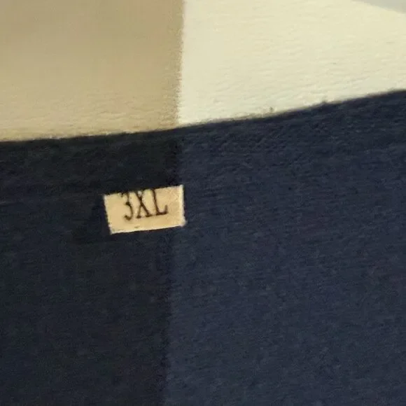 LaovanIn Women's Plus 3XL Tunic Dress Summer Cotton Linen T Shirt Knee-Length - Picture 16 of 16